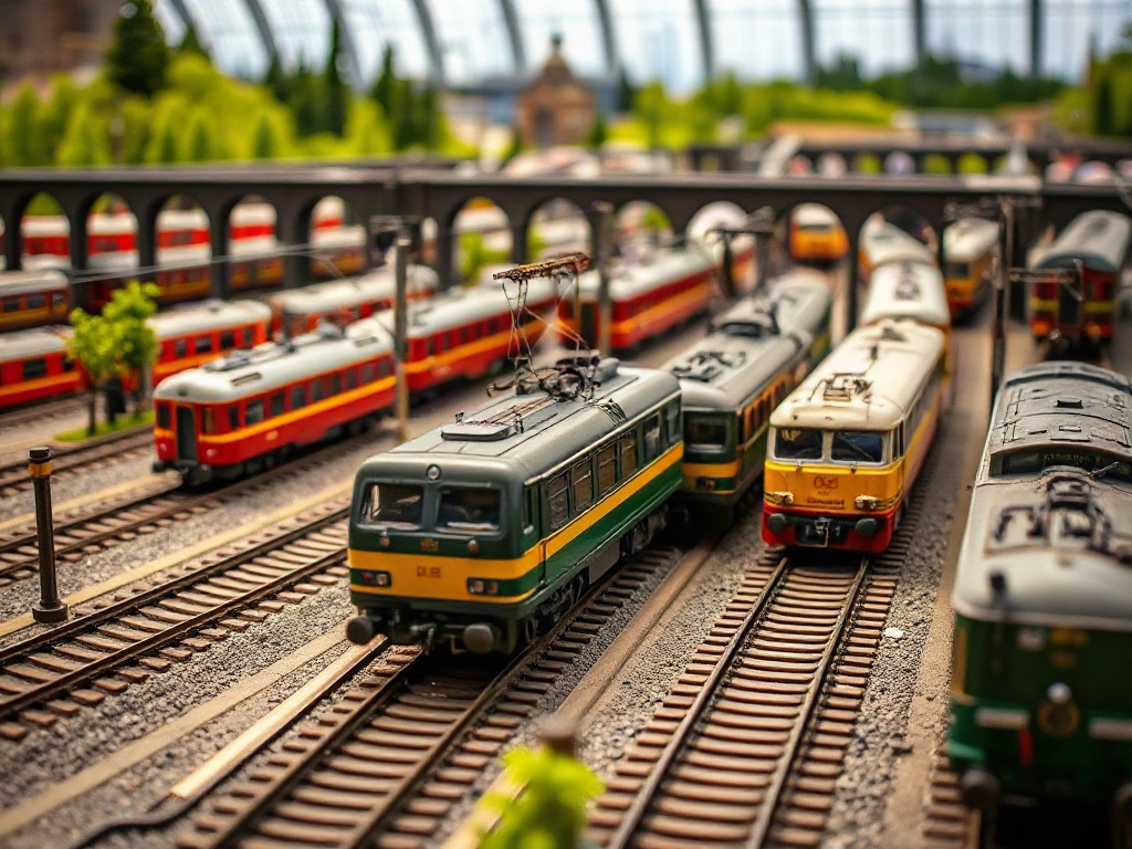 Miniature trains at Miniatur Wunderland