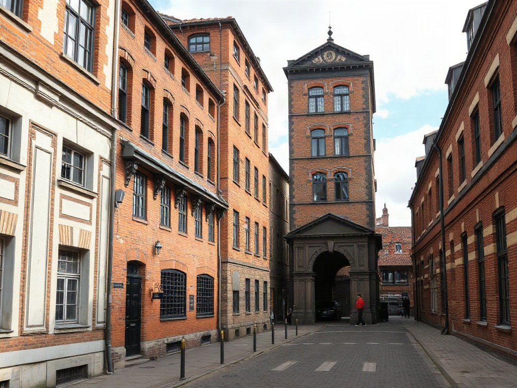 Historic warehouse district Speicherstadt